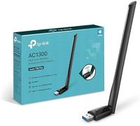 TP-Link Clé WiFi AC1300 USB 3.0, Antenne 5 dBi, Archer T3U Plus | Antenne 5 dBi orientable, USB 3.0, connexion stable, idéal télétravail/streaming HD, compatible Windows et macOS