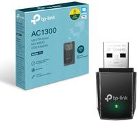 TP-Link Clé WiFi AC1300 USB 3.0 pour PC, Archer T3U | Double bande, MU-MIMO, USB 3.0, connexion rapide, idéal streaming HD/télétravail, compatible Windows et macOS