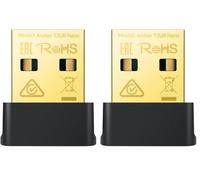 TP-Link Clé WiFi AC600 Mbps Archer T2UB Nano, Bluetooth 4.2, Adaptateur USB WiFi, dongle WiFi, 2,4 GHz 200 Mbps, 5 GHz 433 Mbps, WPA3, Windows 11/10/8.1/8/7 (Lot de 2)