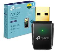 TP-Link Clé WiFi AC600 USB pour PC, Archer T2U | Double bande, format compact, idéal navigation/télétravail, compatible Windows et Mac