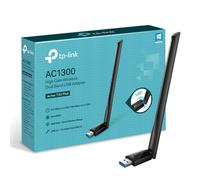 TP-Link Clé WiFi Puissante AC 1300 Mbps, dongle, usb, antenne à gain élevé 5dBi,