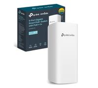 TP-Link Commutateur Ethernet Intelligent extérieur Gigabit 5 Ports, répartiteur réseau PoE jusqu'à 200 m, entrée PoE++ 1 Port et Sortie PoE+ 4 Ports, résistant aux intempéries, Gestion du Cloud