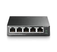 TP-Link TL-SG1005P Non-géré Gigabit Ethernet (10/100/1000) Connexion Ethernet, supportant l'alimentation via ce port (PoE) Noir