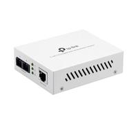 TP-Link Convertisseur Gigabit SFP vers RJ45 TL-MC102 | Convertisseur Fibre vers Ethernet | Port RJ45 10/100/1000 Mbps vers Fibre multimode 1000Base-XX, Blanc