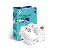TP-Link Kit CPL AV1000 Gigabit avec prise gigogne