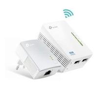 CPL 600Mbps + CPL WiFi 300 Mbps avec Ports Ethernet, Prise CPL Kit de 2 - Etendez votre Connexion Internet dans Chaque Pièce de la Maison, TL-WPA4220