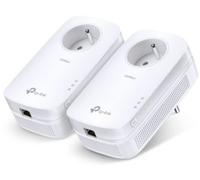 TP-Link Kit CPL TL-PA8015P – AV1200 1200 Mbps, 1 Port Gigabit, Prise intégrée, Pack de 2