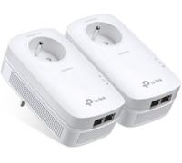 TP-Link Kit CPL TL-PA9025P 2000 Mbps, 2 ports Gigabit, prise intégrée, Pack de 2