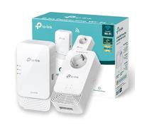 TP-Link CPL WiFi G.hn2400 WiFi 6 AX1800 Mbps, Prise Intégrée, PGW2440 KIT | Compatible toutes box Fibre, Plug & Play, Profitez d'un WiFi 6 rapide dans toute la maison, Idéal pour Streaming 4K, EasyMesh