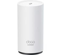 TP-Link Deco Routeur Mesh Wi-FI 7 BE3600Mbps extérieur/intérieur, Double Bande, 2 Ports 2,5 G, IP65, Alimentation PoE/AC, 4 4 antennes internes, Idéal pour Le Jardin et la terrasse