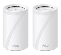 TP-Link Deco BE65(2-Pack) Routeur WiFi 7 Mesh BE9300 Bi-Bande, Port Ethernet 2,5G, MLO, Itinérance Transparente, Contrôle Parental, canaux 320 MHz, 6 GHz, Compatible avec Toutes Les Box Fibre, WPA3