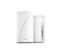 TP-Link Deco BE85 Tri-Band WiFi 7 BE22000 Whole Home Mesh System - 12-Stream 22 Gbps, 2X 10G + 2X 2.5G Ports, Wired Backhaul, 8X High-Gain Antennas, VPN, AI-Roaming, 4x4 MU-MIMO, HomeShield (2-Pack)
