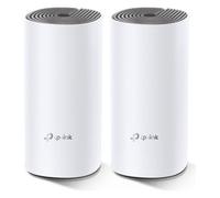 TP-Link Deco E4 (2-pack) Bi-bande (2,4 GHz / 5 GHz) Wi-Fi 5 (802.11ac) Blanc, Gris Interne