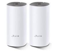 TP-Link Deco E4 (2-pack) Bi-bande (2,4 GHz / 5 GHz) Wi-Fi 5 (802.11ac) Blanc, Gris Interne