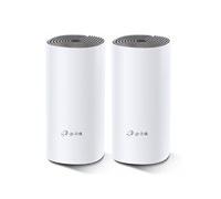 TP-Link Deco E4(3-pack) Systèmes WiFi Mesh rapide - Contrôle parental - Ports Ethernet - Couverture WiFi jusqu'à 370m2 - Compatible avec Amazon Alexa et IFTTT, Blanc