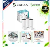 TP-Link Deco M4 Système WiFi Mesh 3 Pack AC1200 370m² Blanc