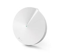 TP-Link Système WiFi Mesh performant Boitier Additionnel Couverture WiFi de 200㎡ Supplémentaires 2 Gigabit Ethernet Ports, Contrôle parental Compatible avec toutes les Box Fibre,Deco M9 Plus(1-Pack)