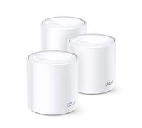 TP-Link Deco Mesh WiFi 6, Jusqu’à 1,8 Gbit/s, Pack de 3, Deco X20 | WiFi homogène dans toute la maison, idéal streaming 4K, télétravail et connexion multi-appareils