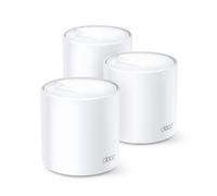TP-Link Deco Mesh WiFi 6, Jusqu’à 5,4 Gbit/s, Pack de 3, Deco X60 | WiFi rapide pour toute la maison, idéal fibre, streaming 4K, gaming et télétravail