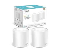 TP-Link Système WiFi Mesh Deco X1500 AX1500Mbps WiFi 6 - Couverture 360㎡ - Pack de 2