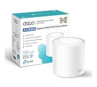 TP-Link Système Wi‑Fi Mesh Deco X50 AX3000 – WiFi 6, 230 m², 1-pack, Contrôle parental