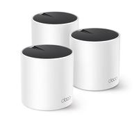 TP-Link Système Wi‑Fi Deco X55 V1.60 – 3 routeurs, Wi‑Fi 6 bi‑bande, 1GbE, jusqu'à 6500 pieds carrés