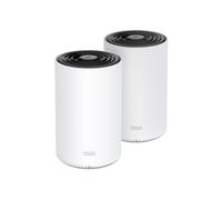 TP-Link Deco PX50 (2-pack) Système Mesh Bi-bande Wi-Fi 6 (802.11ax) 2,4/5 GHz, couverture 420m², 1 port RJ-45, MU-MIMO, sécurité WPA3