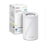 TP-Link Deco Routeur 5G Mesh WiFi 7 jusqu'à 3,6 Gbit/s, Deco BE25-5G | Nano SIM 5G, port 2,5G, réseau Deco Mesh, idéal sans box fibre, résidence secondaire ou télétravail