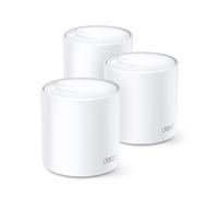 TP-Link Deco X60 - Système Wi-Fi (3 routeurs) - GigE - 802.11a/b/g/n/ac/ax - Bi-bande