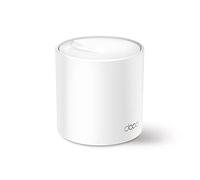 TP-Link Deco WiFi 6 Mesh AX 5400Mbps Deco X60(1-Pack) V3.2, Système WiFi 6 pour Toute la Maison, Couverture de 270㎡, Installation Facile, Contrôle Parental, Compatible avec Toutes Les Box Fibre