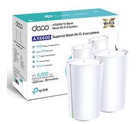 Routeur Tp-Link Deco X90 Ax6600 Wifi Tri-Bande 6 Mesh 2.5Gbe Pack-2