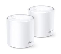 TP-Link Deco WiFi 6 Mesh AX1800Mbps Deco X20(2-Pack), Système WiFi 6 pour Toute la Maison, Couverture de 250㎡, Installation Facile, Contrôle Parental, Compatible avec Toutes Les Box Fibre