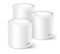 TP-Link Deco X50 - Système Wi-Fi - (3 routeurs) - jusqu'à 6500 pieds carrés - maillage 1GbE - Wi-Fi 6 - Bi-bande G