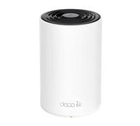 TP-Link Deco WiFi 6E Mesh AXE5400Mbps Tri-bande Deco XE75 Pro(1-pack), Couverture de 270㎡, WPA3, 1 port 2.5G, 2 ports Gigabit, idéal pour grandes maisons, Profitez au maximum de votre abonnement Fibre