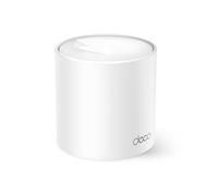 TP-Link Deco X1500 Mesh WiFi AX1500 Mbps, Double Bande, Wi-FI 6, 2 Ports Gigabit, HomeShield, 2 × 2 MU-MIMO, OFDMA, 2 antennes intérieures, Beamforming, Latence Ultra Basse, Couvert jusqu'à 190 m2, 1