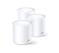TP-Link Système Wi‑Fi Deco X20 – 3 routeurs, Wi‑Fi 6, Bi‑bande G, 1GbE