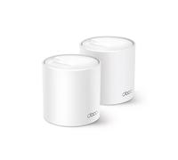 TP-Link Deco X50 - Système Wi-Fi - (2 routeurs) - maillage 1GbE - Wi-Fi 6 - Bi-bande