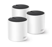 TP-Link Deco X55 V1.60 - Système Wi-Fi (3 routeurs) - jusqu'à 6500 pieds carrés - maillage - 1GbE - Wi-Fi 6 - Bi-bande