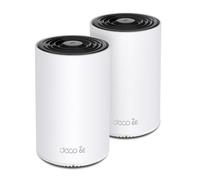 TP-Link Deco XE75 (2-pack) Tri-bande (2,4 GHz / 5 GHz / 6 GHz) Wi-Fi 6E (802.11ax) Blanc 3 Interne