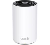 TP-Link Deco WiFi 6E Mesh AXE5400Mbps Deco XE75(1-Pack), Routeur et répéteur tri-Bande, Couverture jusqu'à 270 m², WPA3, idéal pour Grandes Maisons, Compatible avec Amazon Alexa, 3 Ports Gigabit