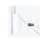 TP-Link Omada EAP110-Outdoor 300 Mbit/s Blanc Connexion Ethernet, supportant l'alimentation via ce port (PoE)