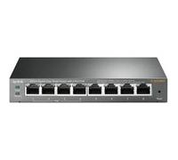 TP-Link Easy Smart TL-SG108PE - Commutateur - intelligent - 4 x 10/100/1000 (4 PoE+) + 4 x 10/100/1000 - de bureau - PoE+ (64 W)