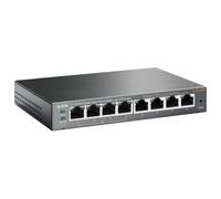 TP-Link Easy Smart TL-SG108PE - Commutateur - intelligent - 4 x 10/100/1000 (4 PoE+) + 4 x 10/100/1000 - de bureau - PoE+ (64 W)