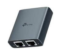 TP-Link EH210 1 vers 2 Gigabit Ethernet Splitter Network Switch, 1000Mbps High Speed Plug and Play, LAN RJ45 Internet Splitter avec câble USB pour routeur, ordinateur portable/PC, TV, Xbox