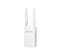 TP-Link Omada ER703WP-4G-Outdoor V1 - Passerelle - 1GbE - Wi-Fi 6 - 4G - 2.4 GHz, 5 GHz - SIP - 4G LTE-FDD B1/B3/B5/B7/B8/B20/B28/B32 4G LTE-TDD B38/B40/B41 3G DC-HSDPA/HSPA+/HSDPA/HSUPA/WCDMA B1/B3/B