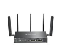 TP-Link ER706WP-4G AX3000 Routeur Internet WiFi 6 Gigabit, amplificateur Wi-Fi double bande, routeur WiFi maillé Omada, prend en charge 4G+ Cat6, 5 ports Ethernet Gigabit, VPN haute sécurité, gestion