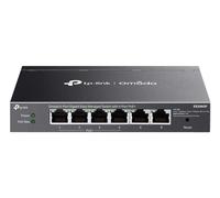 TP-Link Switch géré Omada ES206GP – 6 ports Gigabit PoE+ (65 W) – Montage mural