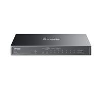 TP-Link Omada ES210GP commutateur réseau Géré L2 Gigabit Ethernet (10/100/1000) Connexion Ethernet, supportant l'alimentation via ce port (PoE) DIN rail Noir