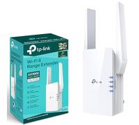 TP-Link Extension de portée Wi-Fi 6 maillé double bande AX3000, amplificateur/hotspot Wi-Fi 1 port Gigabit, canaux 160 MHz, mode point d'accès intégré, configuration