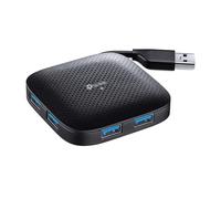 TP-Link Hub USB 3.0 Compact 4 Ports, UH400 | 4 ports USB 3.0, format compact, transferts jusqu'à 5 Gbit/s, idéal PC portable, bureau et périphériques